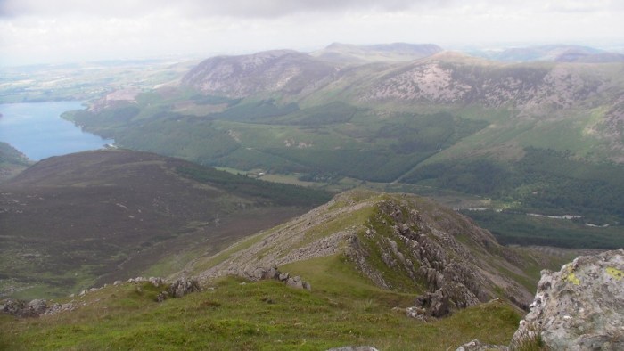 Looking down Steeple to Ennerdale