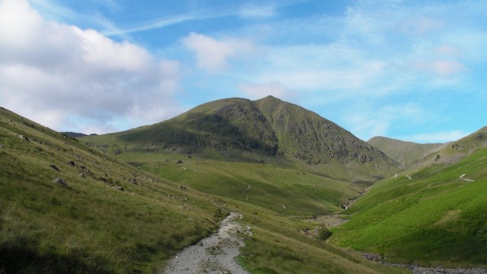 Heading up Glenridding Beck - Catstye Cam ahead