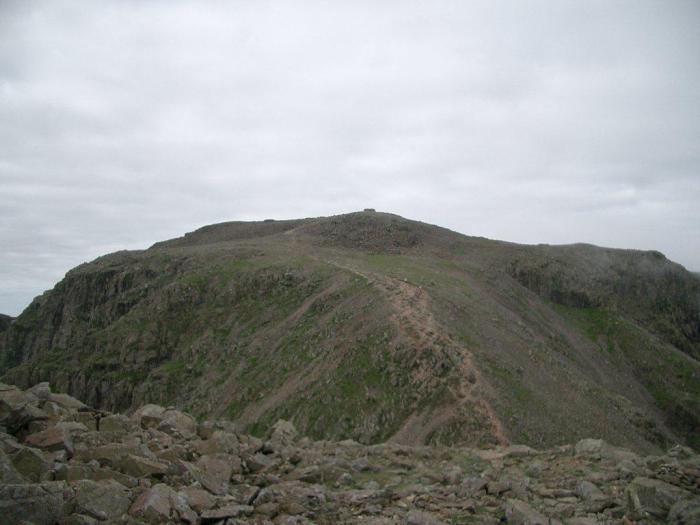 Scafell Pike summit plateau
