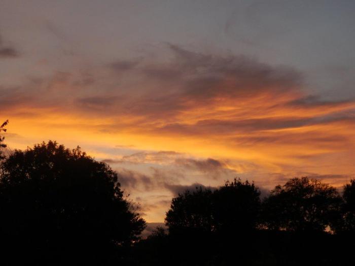 Sunset at Dunn Street Farm