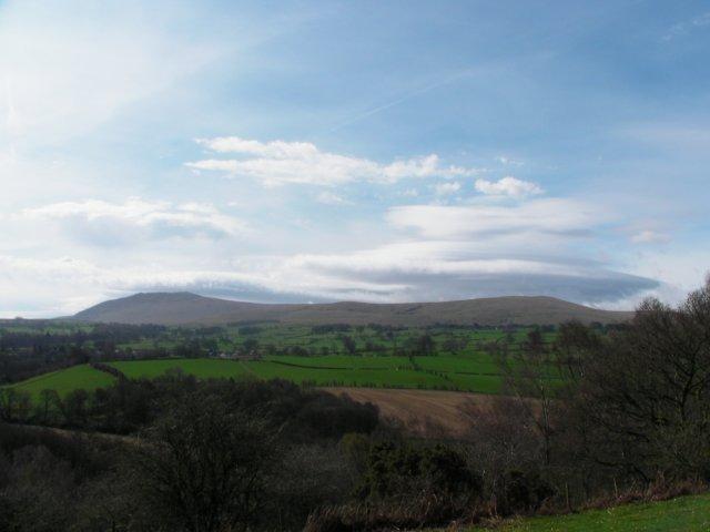 Carrock Fell and High Pike from Caldbeck