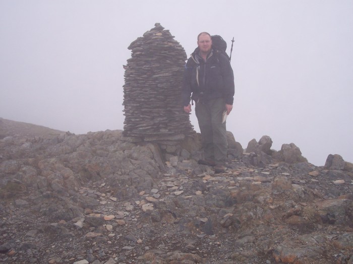 At the cairn on Dale Head