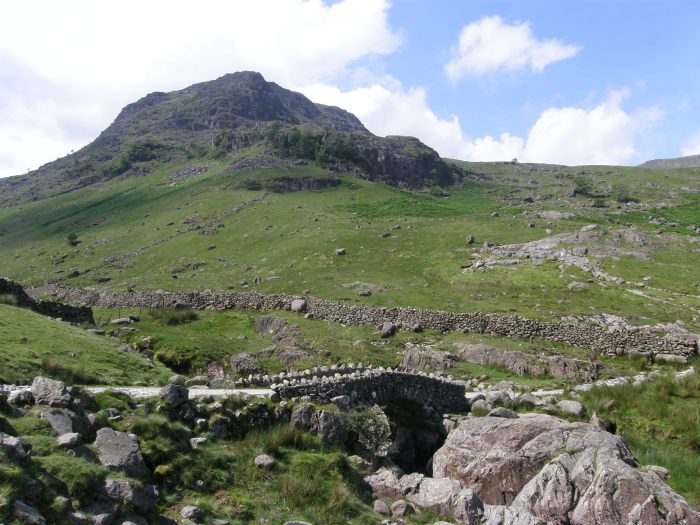 Seathwaite Fell from Stockley Bridge