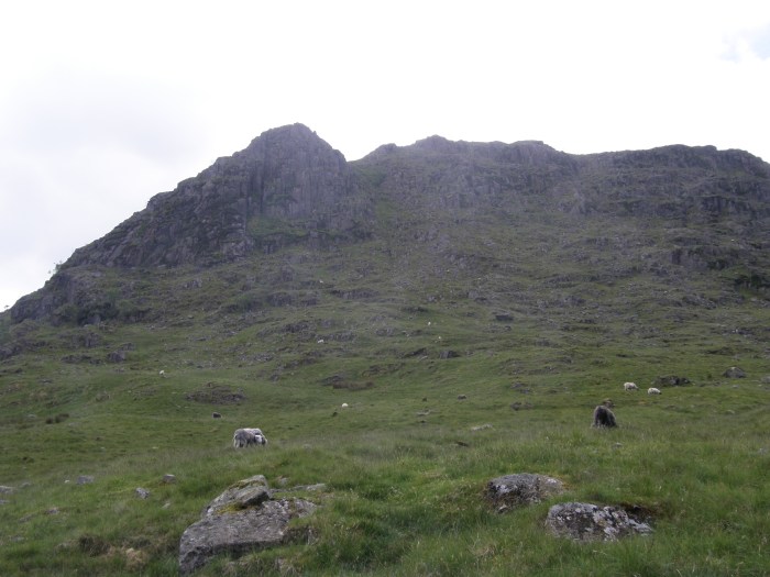 The way up onto Seathwaite Fell