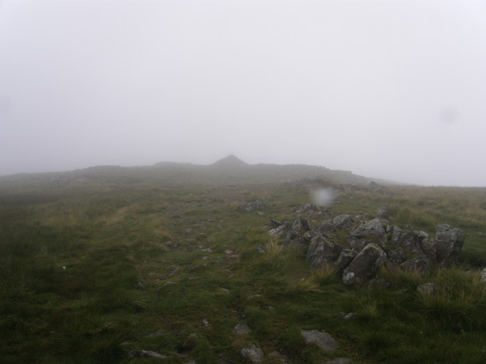 Approaching the summit of Red Screes Approaching the summit of Red Screes