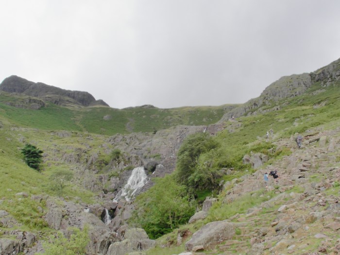 The path up Stickle Ghyll