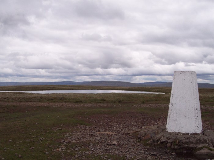 Looking east from the summit of The Calf