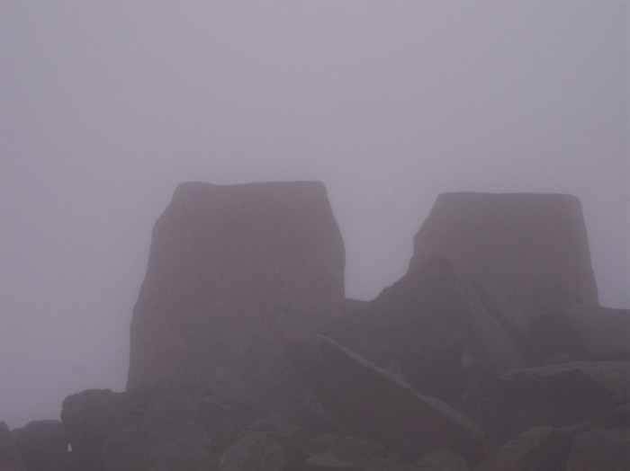 Tryfan's Adam and Eve in 2007