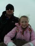 Rebecca and I at the summit