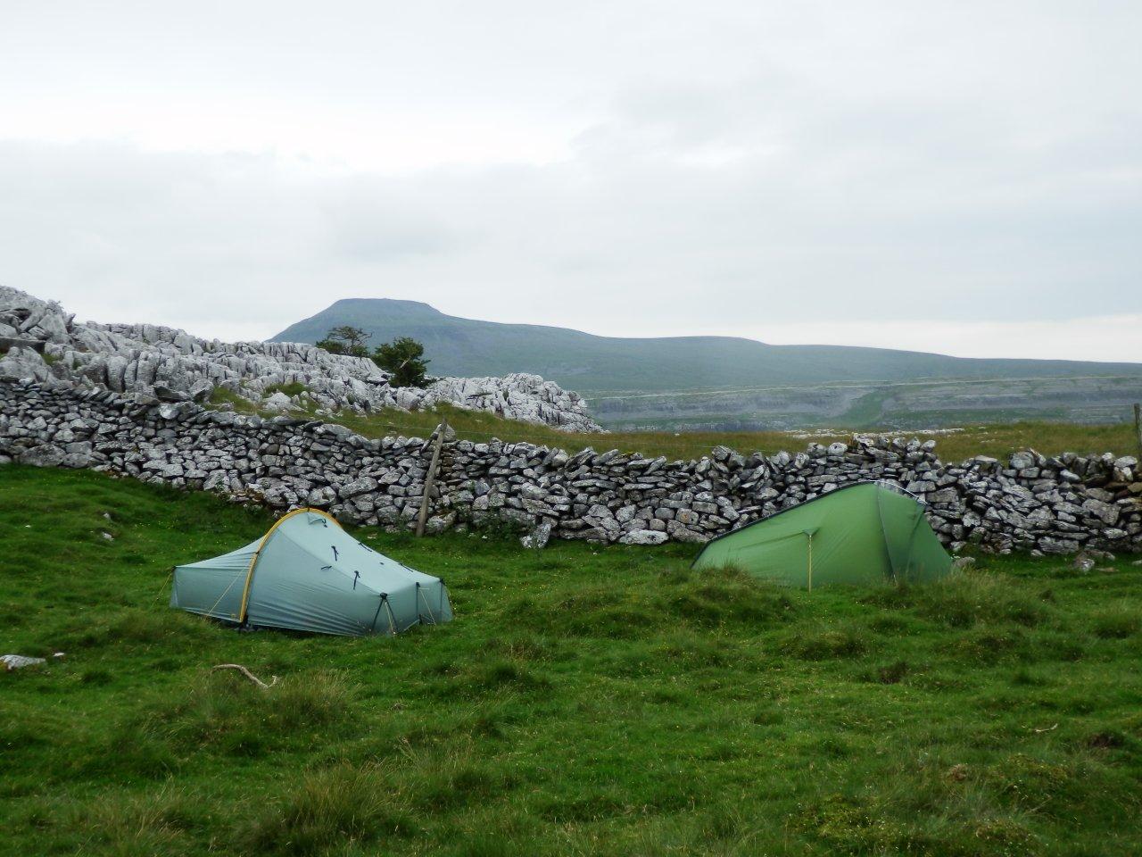 Friday night's pitch on Twisleton Scar