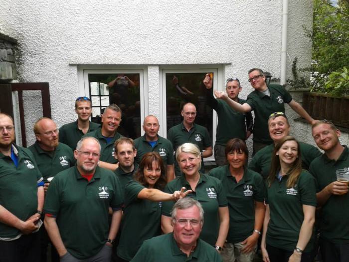 Social Hikers doing more of the former than the latter (Photo: Cath)