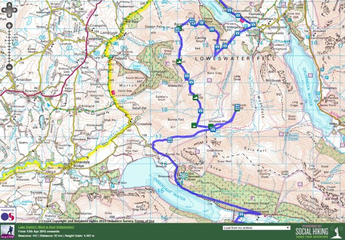 Day 2: High Nook Tarn to Ennerdale YHA